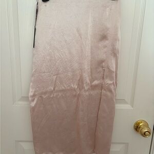 Aritzia Babaton Eames Blush Pencil Skirt